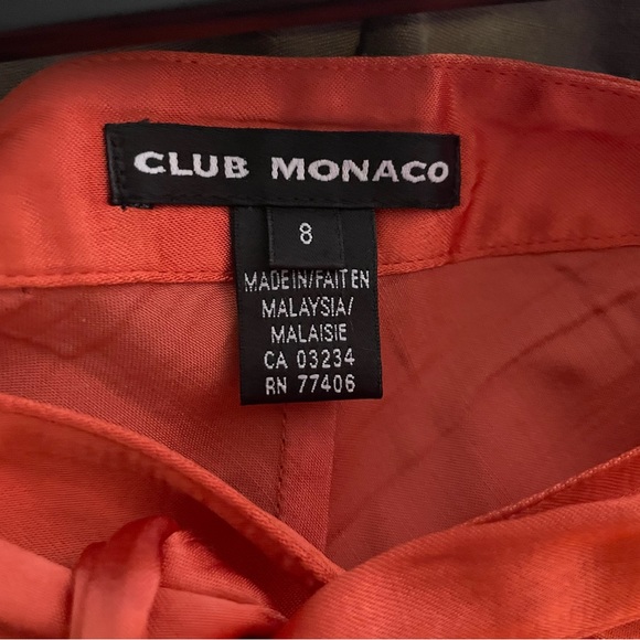 Club Monaco satin skirt, size 8 - Picture 2 of 2